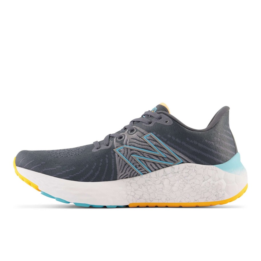 Footwear * | New Balance Men'S Fresh Foam Vongo V5 (Cd Graphite/Summer Aqua/Hot Marigold)