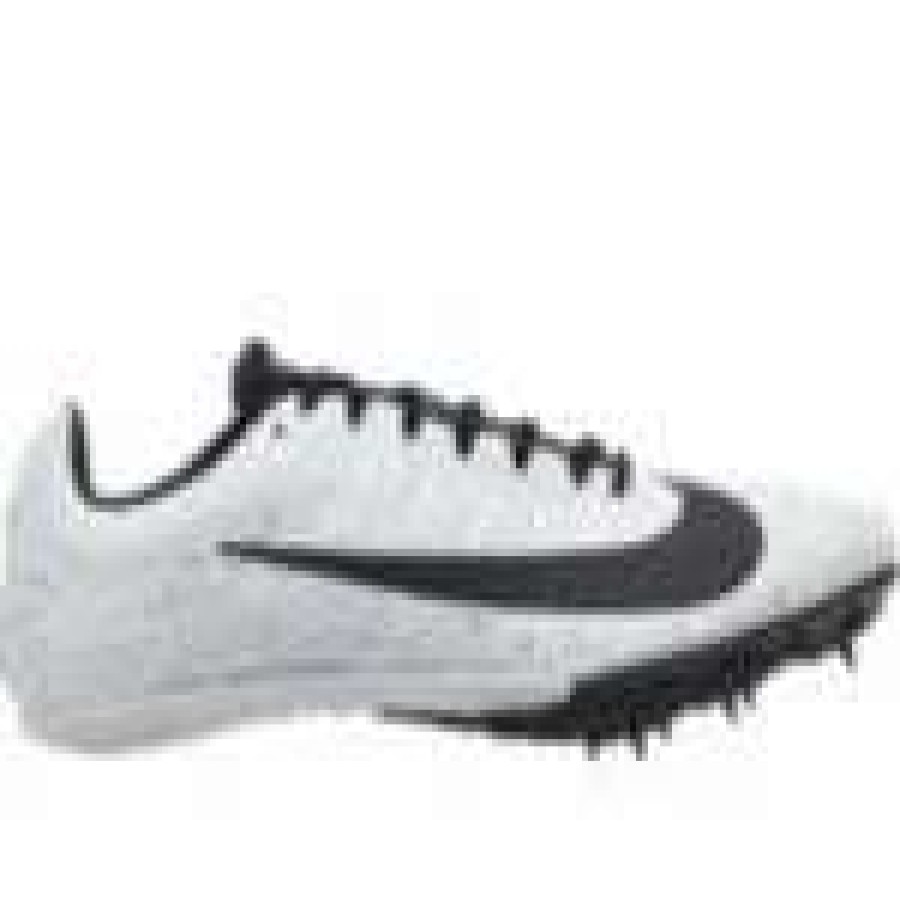 Footwear * | Nike Women'S Zoom Rival S 9 Track Spike (004 Pure Platinum/Black-Metallica Silver)