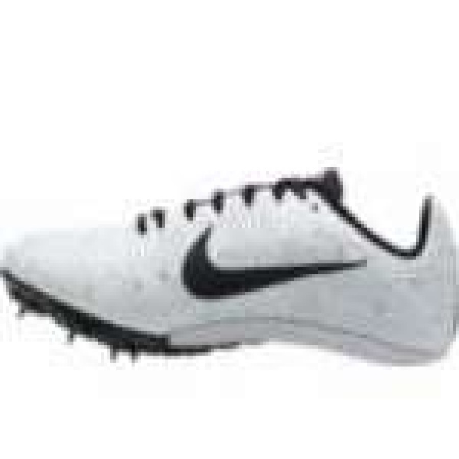 Footwear * | Nike Women'S Zoom Rival S 9 Track Spike (004 Pure Platinum/Black-Metallica Silver)