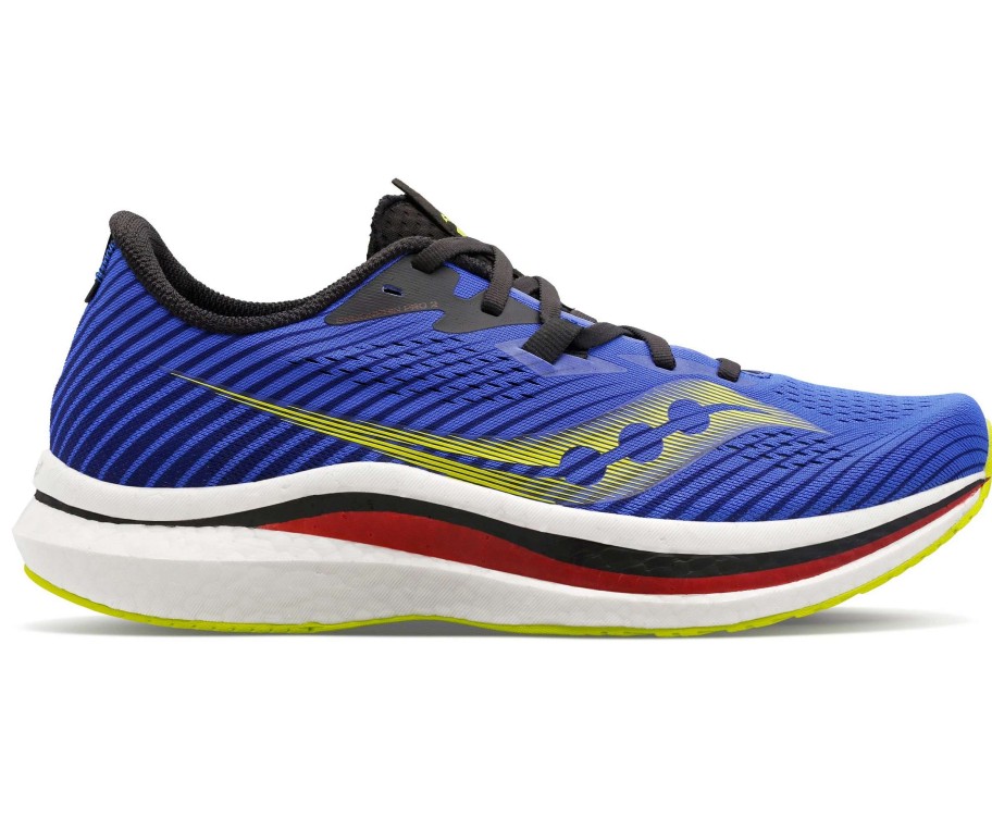 Footwear * | Saucony Men'S Endorphin Pro 2 (25 Blue Raz/Acid)