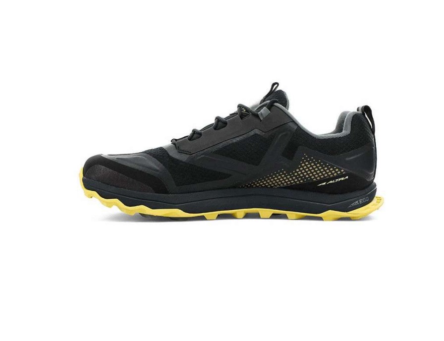 Footwear * | Altra Men'S Lone Peak All-Wthr Low (070 Black/Yellow)