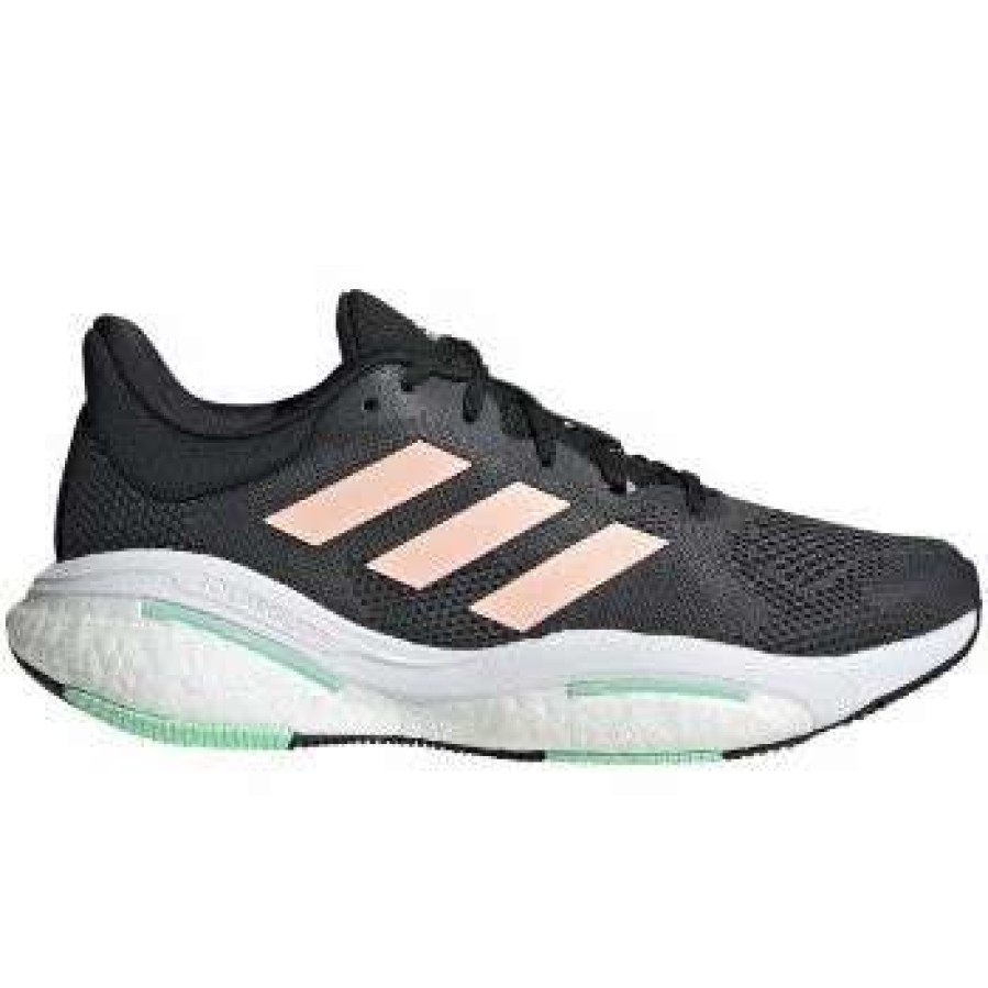 Footwear * | Adidas Women'S Solar Glide 5 (Grey Six/Light Flash Orange/Pulse Mint)