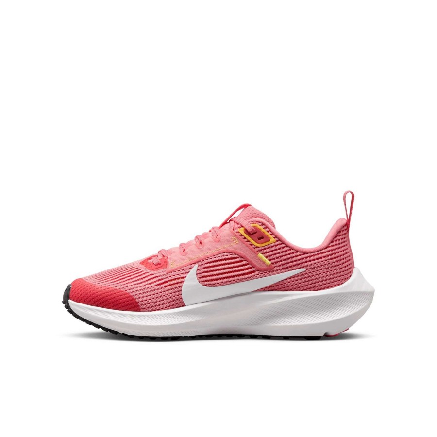 Footwear * | Nike Kid'S Air Zoom Pegasus 40 (600 Coral Chalk/White-Citron Pulse-Sea)