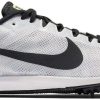 Footwear * | Nike Unisex Zoom Rival D 10 Track Spike (077 Platinum/Black)