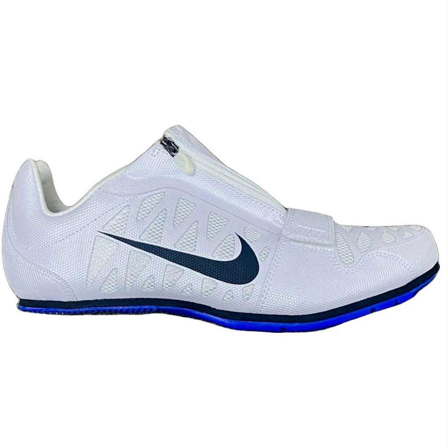 Footwear * | Nike Unisex Zoom Long Jump 4 (100 White/Black-Racer Blue)