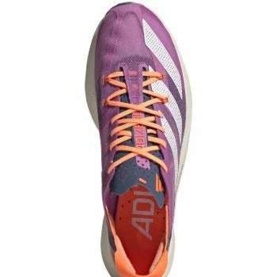 Footwear * | Adidas Unisex Adizero Adios Pro 3 (Pulse Lilac/Footwear White/Solar Orange)