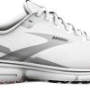 Footwear * | Brooks Men'S Ghost 15 (184 White/Black/Flame)