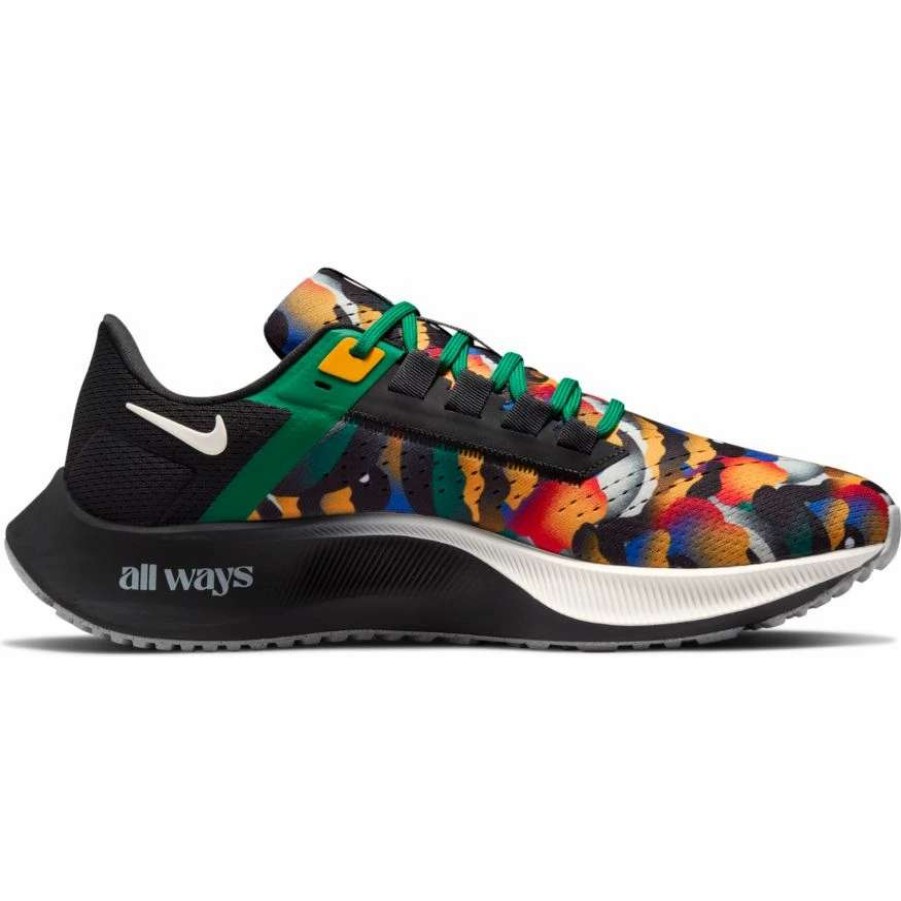 Footwear * | Nike Men'S Zoom Pegasus 38 A.I.R. Jordan Moss (900 Multi-Color/Phantom/Black/Malachite)