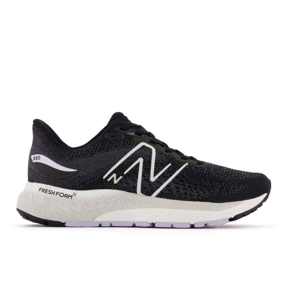 Footwear * | New Balance Women'S Fresh Foam X 880 V12 (B Black/Violet Haze/Steel)