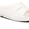 Footwear * | Oofos Unisex Ooahh Slide Sandal (Eggnog)