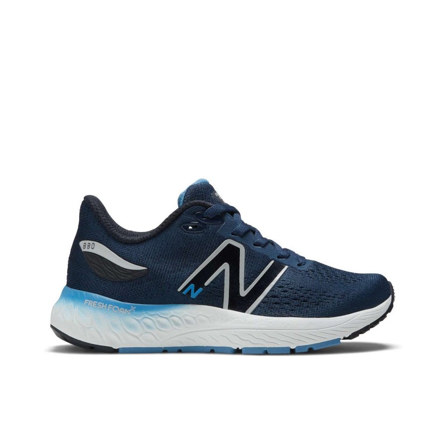 Footwear * | New Balance Little Kid'S Fresh Foam X 880 V12 (K Nb Navy/Heritage Blue)