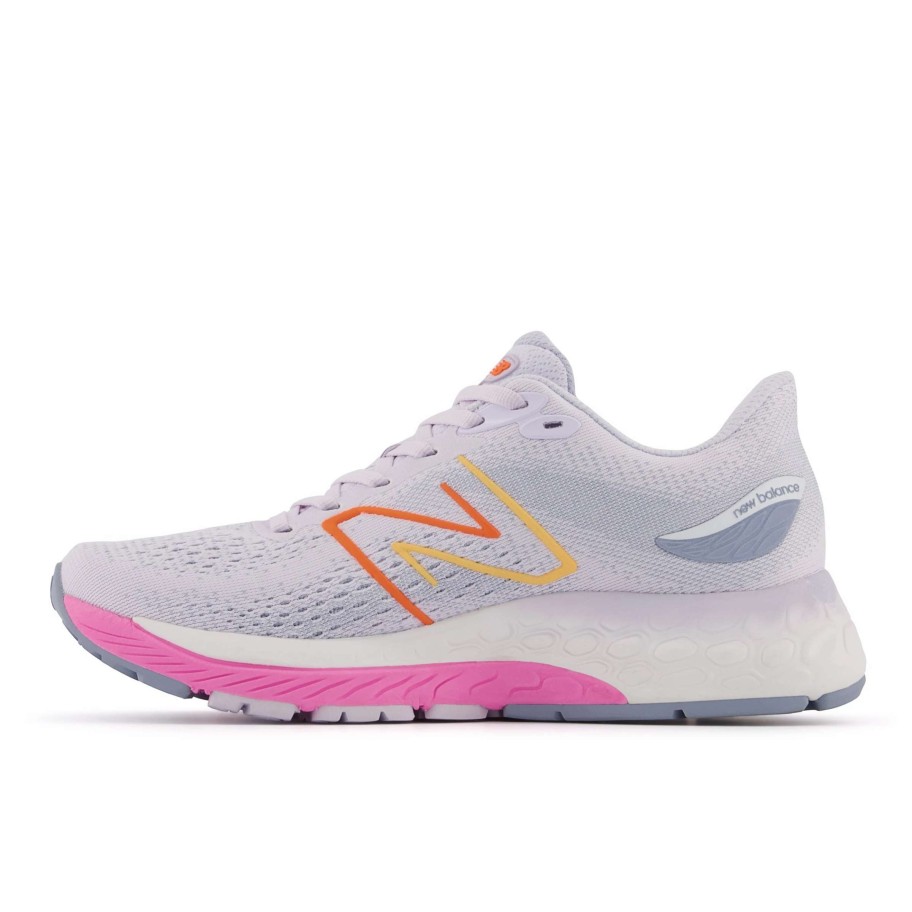 Footwear * | New Balance Women'S Fresh Foam X 880 V12 Wide (G Libra/Vibrant Pink/Vibrant Orange/Vibrant Apricot)