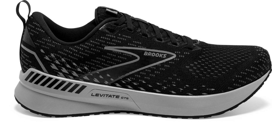 Footwear * | Brooks Men'S Levitate 5 Gts (051 Black/Ebony/Grey)