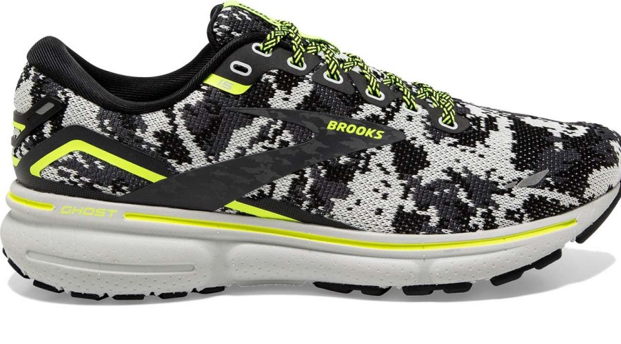 Footwear * | Brooks Women'S Ghost 15 Camo (029 Black/Ebony/Nightlife)