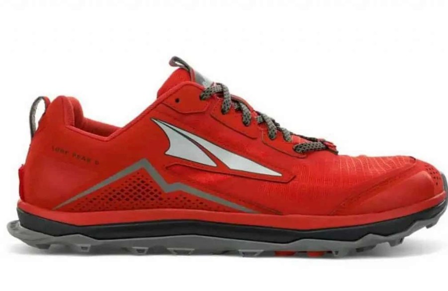 Footwear * | Altra Men'S Lone Peak 5 (660 Red)