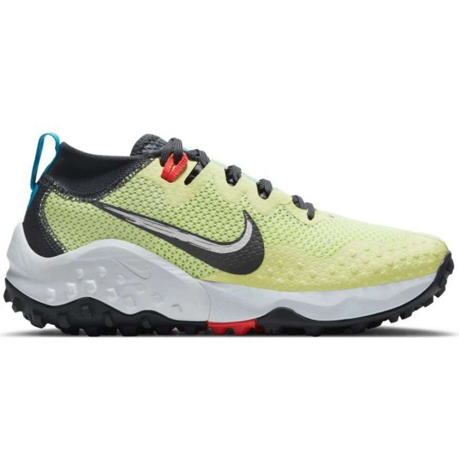 Footwear * | Nike Women'S Wildhorse 7 (300 Limelight/Off Noir/Laser Blue/Chili Red)