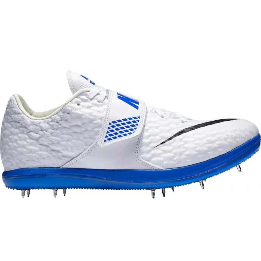 Footwear * | Nike Unisex High Jump Elite (100 White/Black-Racerblue)