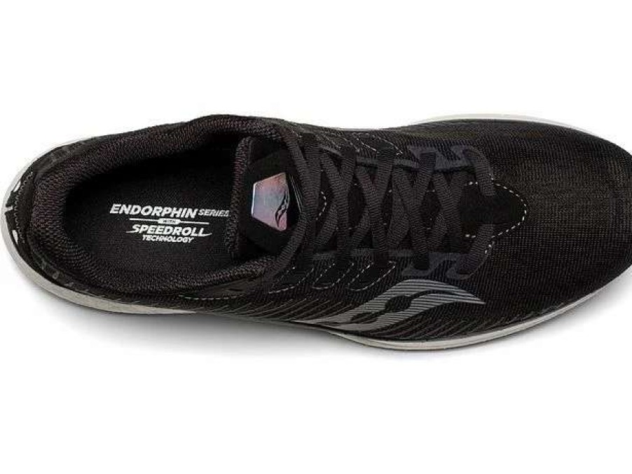 Footwear * | Saucony Men'S Endorphin Speed 2 (10 Black/Shadow Black)