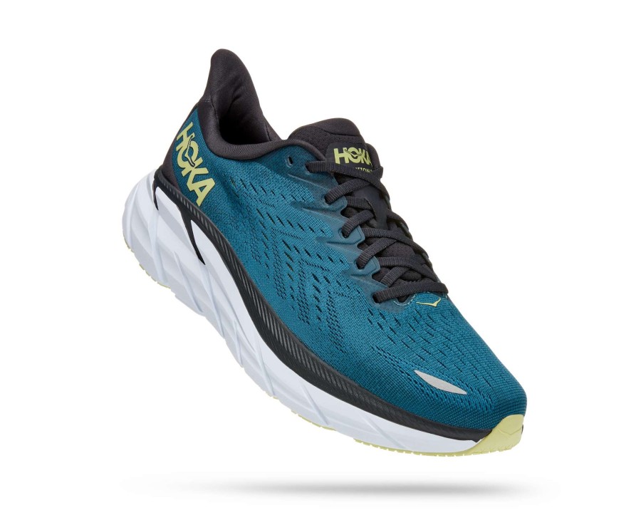 Footwear * | Hoka Men'S Clifton 8 (Bcbt Blue Coral/Butterfly)