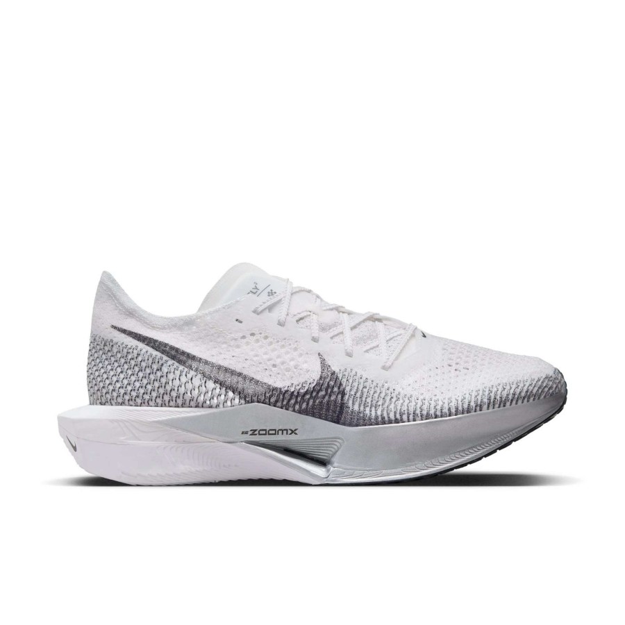 Footwear * | Nike Men'S Zoomx Vaporfly 3 (100 White/Particle Grey/Metallic Silver/Dark Smoke Grey)