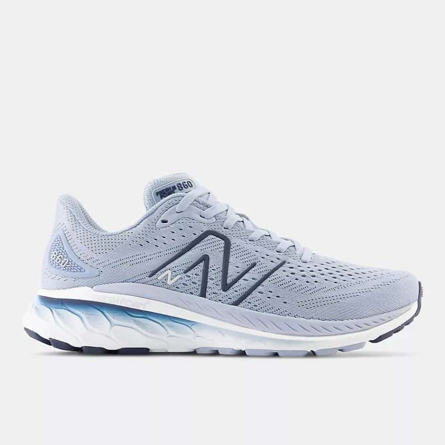 Footwear * | New Balance Men'S Fresh Foam X 860 V13 (G Light Arctic Grey/Natural Indigo/Silver Metallic)