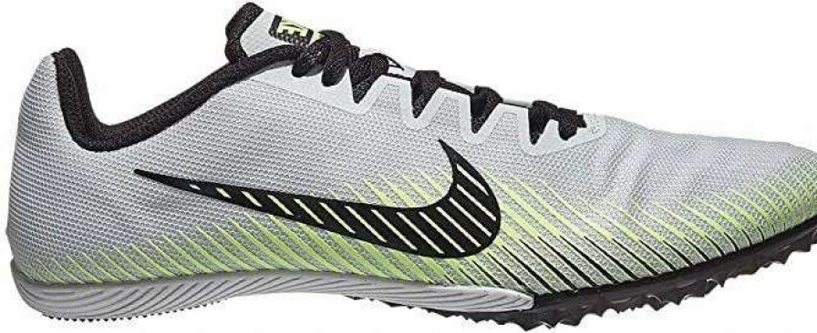 Footwear * | Nike Unisex Zoom Rival M 9 (003 Pure Platinum/Black-Volt Glow)