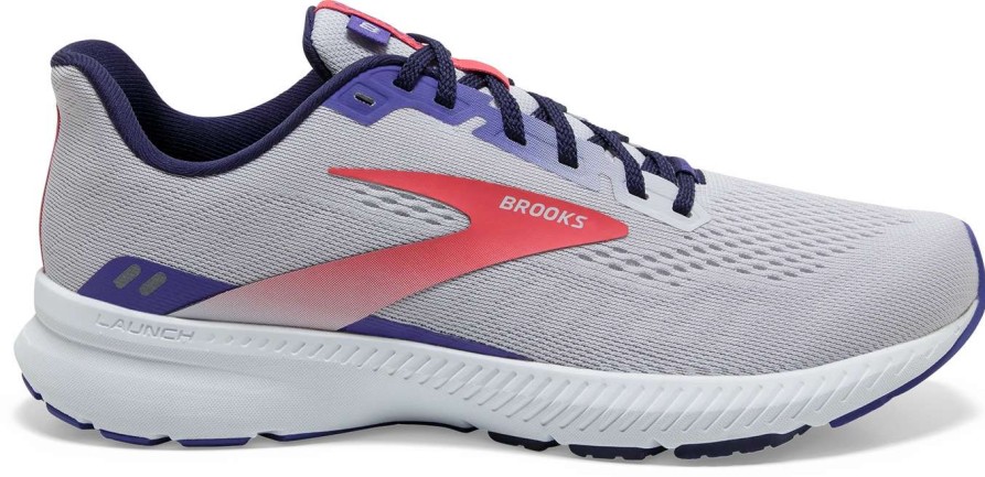 Footwear * | Brooks Women'S Launch 8 (520 Lavender/Astral/Coral)