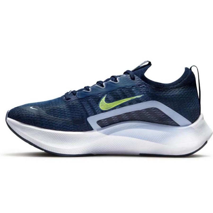 Footwear * | Nike Women'S Zoom Fly 4 (400 Mystic Navy/Volt/Armory Navy)