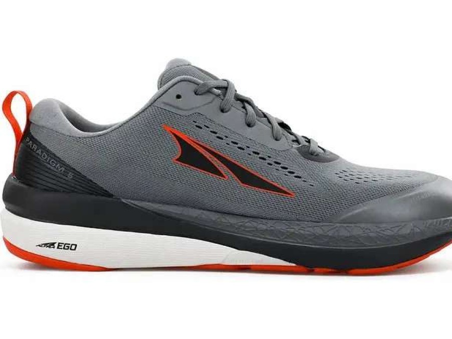 Footwear * | Altra Men'S Paradigm 5 (280 Gray/Orange)