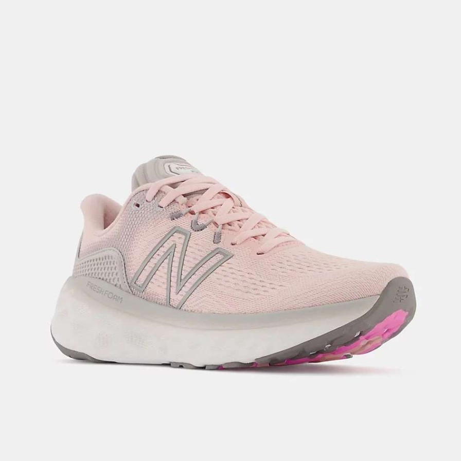 Footwear * | New Balance Women'S Fresh Foam More V3 (Vp Pink Haze/Vintage Rose)