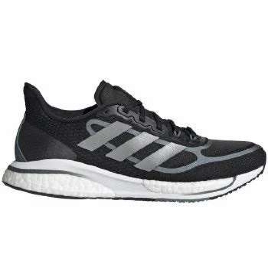 Footwear * | Adidas Women'S Supernova + (Core Black/Silver Met/Blue Oxide)