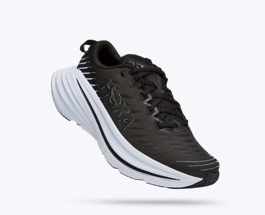 Footwear * | Hoka Women'S Bondi X (Bwht Black/White)