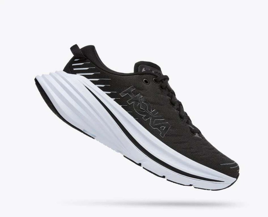 Footwear * | Hoka Women'S Bondi X (Bwht Black/White)