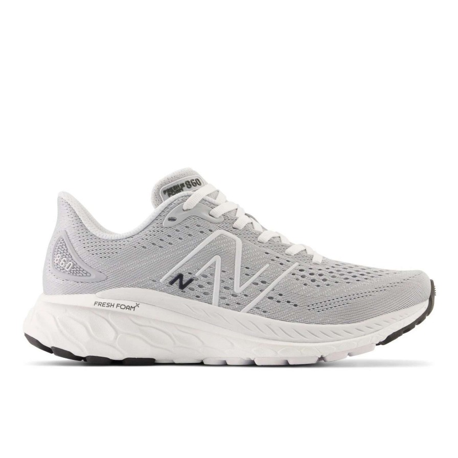 Footwear * | New Balance Women'S Fresh Foam X 860 V13 (F Aluminum Grey/Quartz Grey/Blacktop)