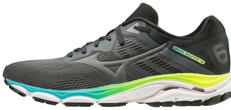 Footwear * | Mizuno Women'S Wave Inspire 16 (979I Castlerock/Quiet Shade)