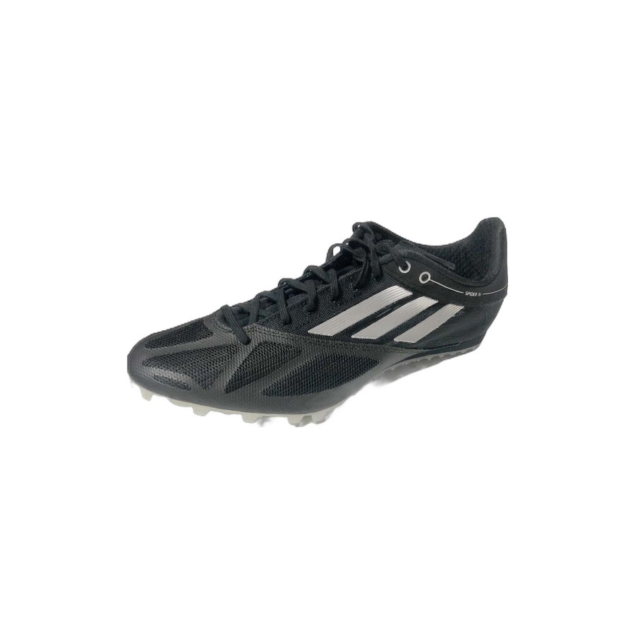 Footwear * | Adidas Men'S Spider 4 (Black/Metallic Silver)