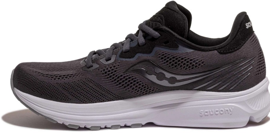 Footwear * | Saucony Women'S Ride 14 (45 Charcoal/Black)