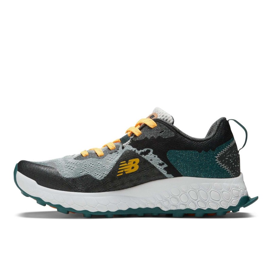 Footwear * | New Balance Men'S Fresh Foam Hierro V7 (I Concrete/Vintage Teal/Hot Marigold)