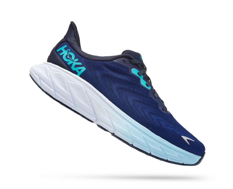 Footwear * | Hoka Men'S Arahi 6 (Osbb Outer Space/Bellwether Blue)