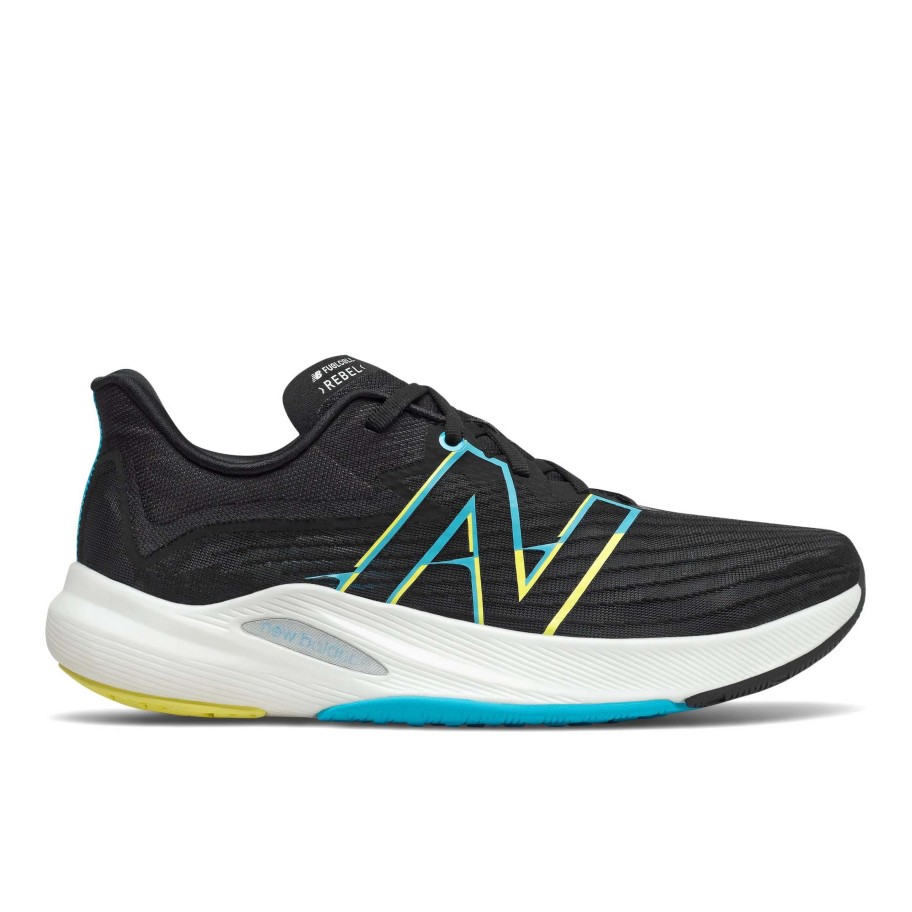 Footwear * | New Balance Men'S Fuelcell Rebel V2 (Lk Black)