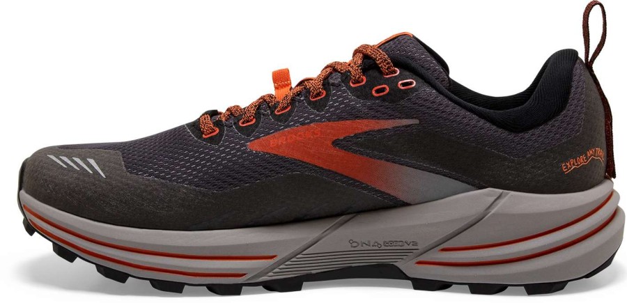 Footwear * | Brooks Men'S Cascadia 16 Gtx (060 Black/Ebony/Cinnabar)