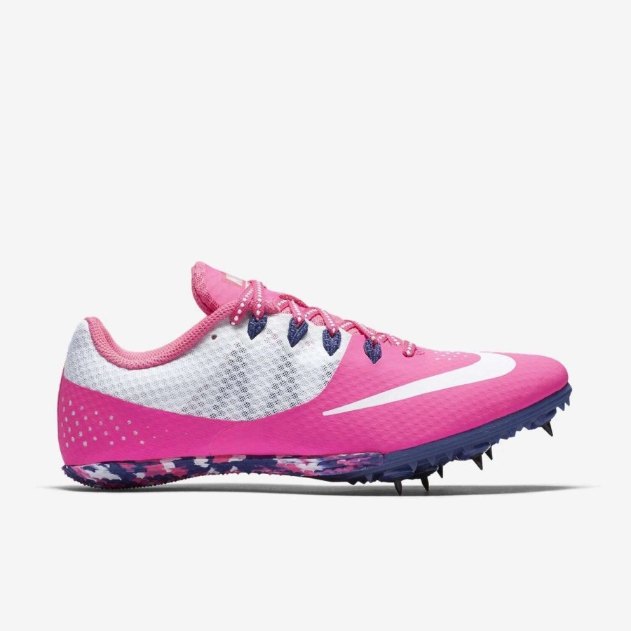 Footwear * | Nike Womens Zoom Rival S 8 (615 -Pink Blast/White-Dark Purple)