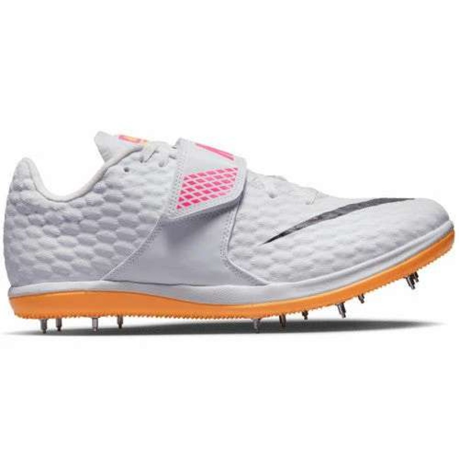 Footwear * | Nike Unisex High Jump Elite (102 White/Black-Hyper Pink)