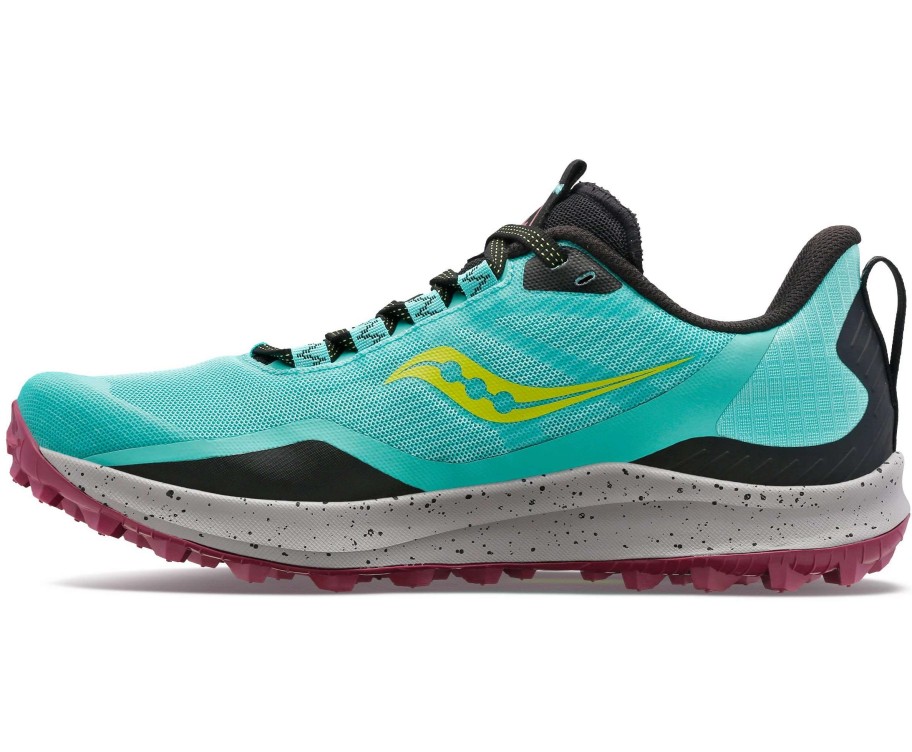 Footwear * | Saucony Women'S Peregrine 12 (26 Cool Mint/Acid)