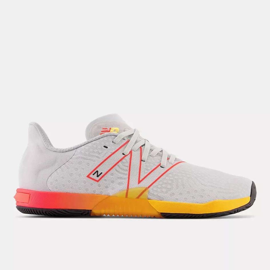 Footwear * | New Balance Men'S Minimus Tr (Rr Light Aluminum/Electric Red)