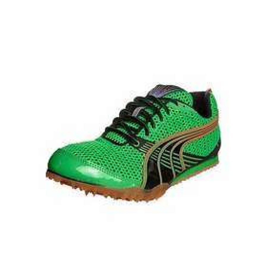 Footwear * | Puma Men'S Complete Tfx Distance 3 (Green/Black/Vermillion Orange)