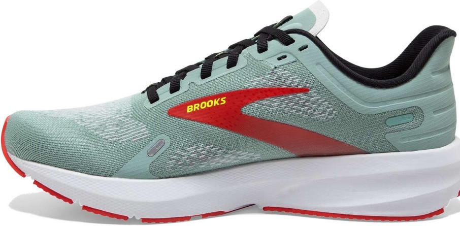 Footwear * | Brooks Women'S Launch 9 (413 Blue Surf/Black/Cherry Tomato)