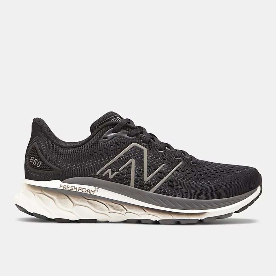 Footwear * | New Balance Men'S Fresh Foam X 860 V13 Wide (K Black/White/Magnet)