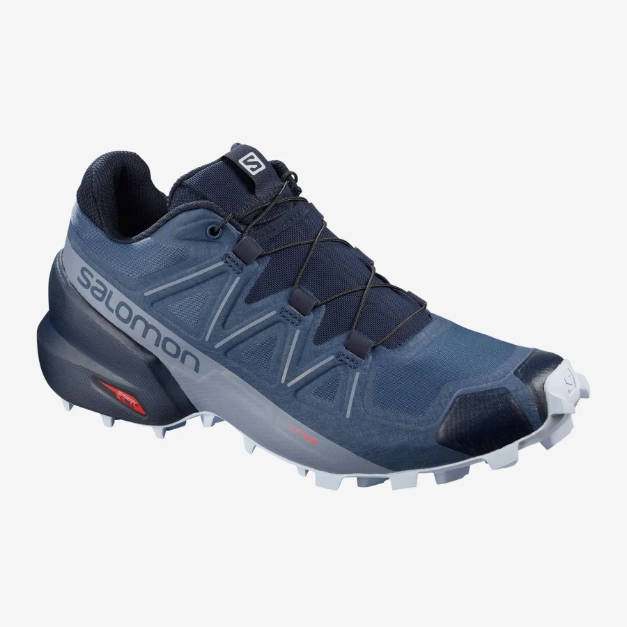 Footwear * | Salomon Women'S Speedcross 5 Wide (Sargasso Sea/Navy Blazer/Heather)