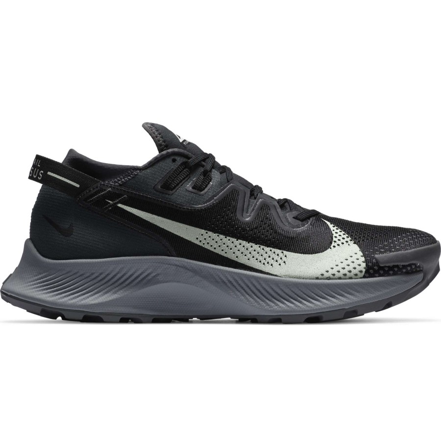 Footwear * | Nike Men'S Pegasus Trail 2 (002 Black/Dark Smoke Grey/Particle Grey/Spruce Aura)